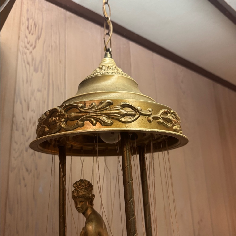 VINTAGE GODDESS OIL RAIN LAMP - Picture 4 of 6